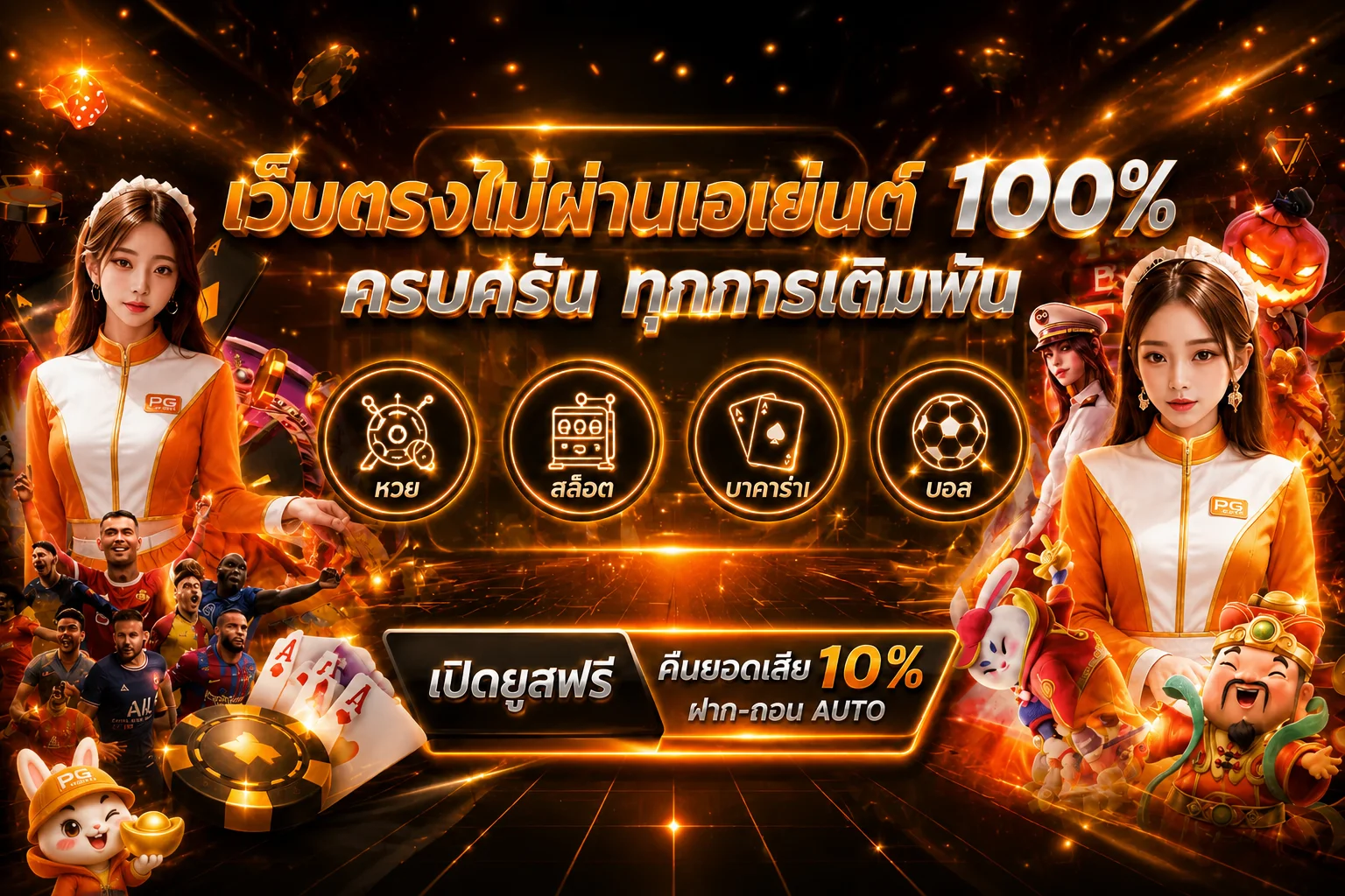 ภาพรวมบริการและข้อมูล Duck1234 โทนส้มทอง