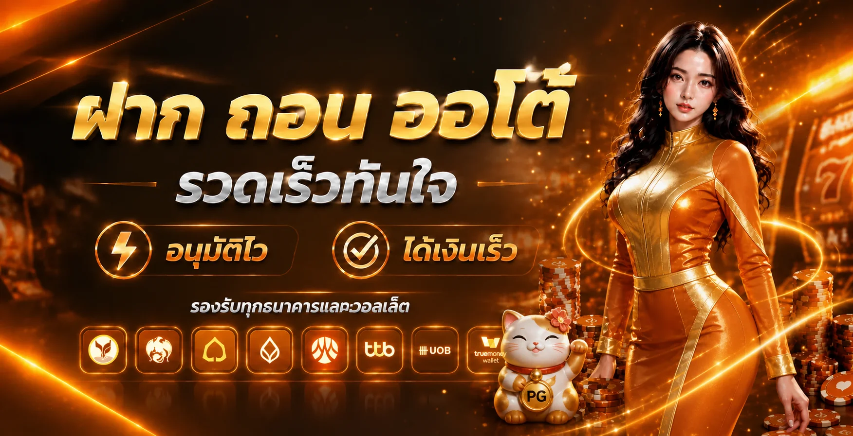 ภาพอธิบายระบบฝากถอนอัตโนมัติ Duck1234