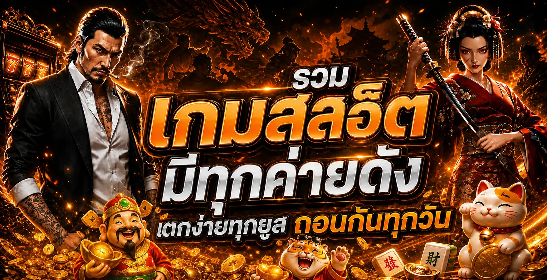 รวมเกมสล็อตและค่ายเกมสำหรับ Duck1234 สล็อตออนไลน์
